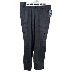 NWT Dickies Black Cargo Work Pants Women’s 8/29 Regular Relaxed Fit 100% Cotton